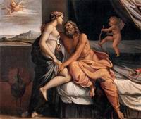 Zeus e Era - Annibale Carracci