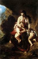 La furia di Medea E. Delacroix 1862
