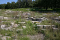 Tholos del probabile tempio di Atena Ossiderce (altra vista).