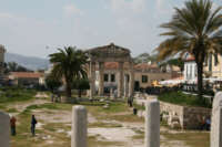 Panoramica con veduta dell'antico ingresso