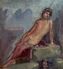 Narciso allo stagno. Dalla villa di Marco Lucrezio Frontone è oggi conservato presso il Museo Archeologico di Napoli