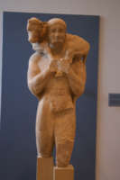 Moschophoros h 162 cm, 570/560 a.C.