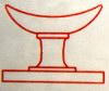 Amuleto poggiatesta (Ures) - Headrest amulet (weres). amuleto poggiatesta