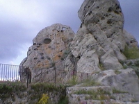 Cerami, formazioni rocciose
