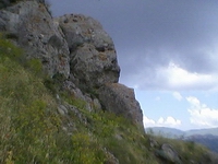 Cerami, formazioni rocciose