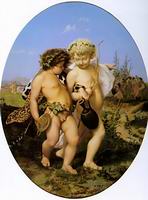 Bacco ebbro e Amore - Gerome 1850