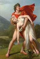 Euridice morente nelle braccia di Orfeo Joseph Paelinck 1815-20