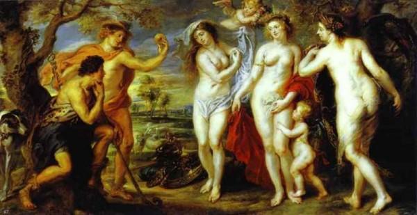 Peter Paul Rubens - Il Giudizio di Paride - National Gallery, London