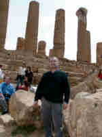 Agrigento, Zeus tonante vicino al tempio di Giunone.