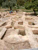 Agrigento, catacombe paleocristiane.