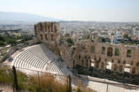 Odeon di Erode Attico, veduta dall'alto