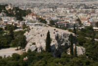 Panoramica dall'Acropoli con vista dell'Areopago
