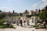 Panoramica dell'agorà romana