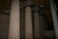 Vista della parete dell'Anta e colonnato del Peridromo 