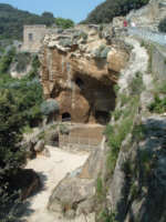 Cripta romana vista dall'alto