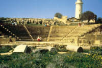 Odeon, Pafos. Immagine gentilmente fornita dall'Ente Nazionale per il Turismo di Cipro.
