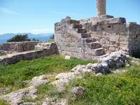 Cisterna bizantina interna al tempio. 