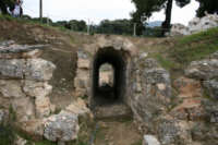 Galleria d'ingresso allo stadio