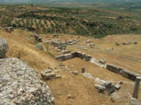 Corte, vista dall'alto