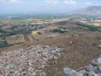 Panoramica parte bassa dell'Acropoli.