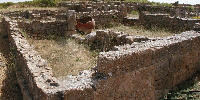 Morgantina, edificio nella zona romana.
