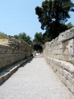 Galleria di ingresso allo stadio