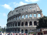 Veduta del Colosseo