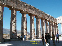 colonnato del tempio dorico