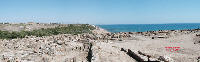 panoramica dall'acropoli verso il mare