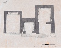 Mappa dell'esedra