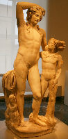 Dioniso con Satiro