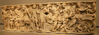 Sarcofago raffigurante mito di Medea