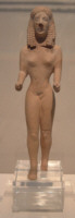 Kore - terracotta dal santuario di Hera  660-550 a C.