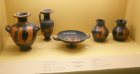 Hydria, Lekythos, Kylix e Oinochoe