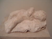 Eros dormiente (figura molto tenera)