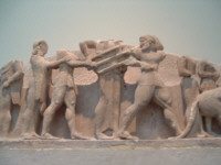 Apollo e Eracle in disputa per un tripode