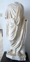 Statua acefala di fanciullo con toga, I sec. d.C.