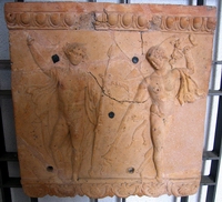 Dioniso e satiro - Età augustea.