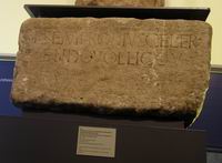 Piedistallo di statua dedicata a Endovelico da Publio Sempronio Celere I sec. d.C.