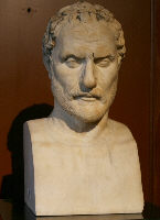 Busto dell'oratore Demostene