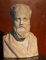 Busto dell'oratore Isocrate