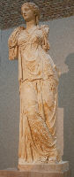 Statua colossale di dea