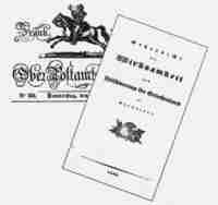 In der Frankfurter Ober-Postamts-Zeitung vom 25. Dez.1823 werden die Memoiren des Freiwilligen H.J. Kiefer besprochen (vgl. Anhang Nr.6). Zielscheibe der Kritik zurückgekehrter Freiwilliger waren hauptsächlich die Griechenvereine. Der Vorsitzende des Darmstädter Griechenvereins Ernst Emil Hoffmann verwahrte sich wiederholt in Zeitungen wie auch in dem Bericht des Vereins 