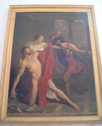 Michele de Napoli - Morte di Alcibiade - 1839